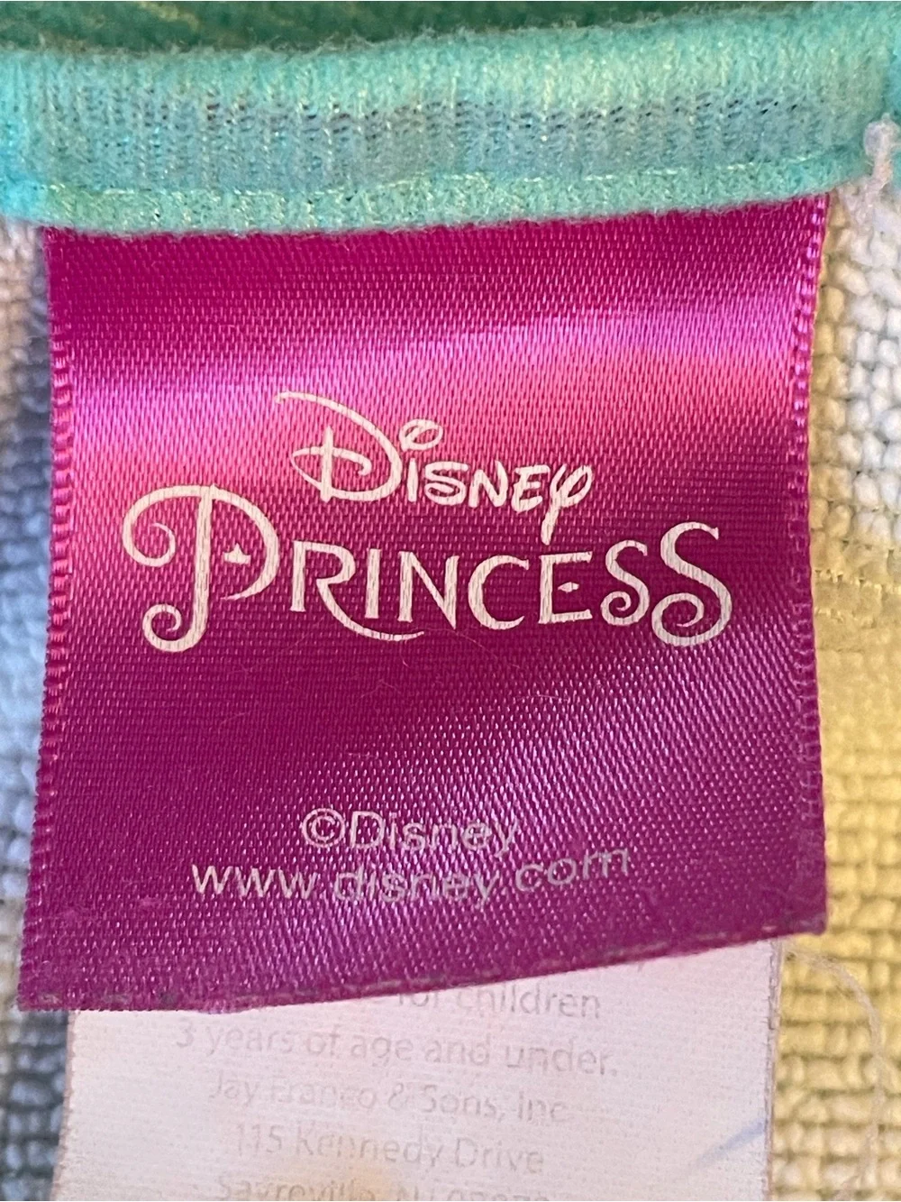 The Little Mermaid Disney Shell Shaped Beach Towel